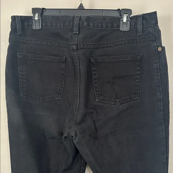 Jeanology Black Boot Cut Women's Jeans Size 14 - Picture 4 of 6